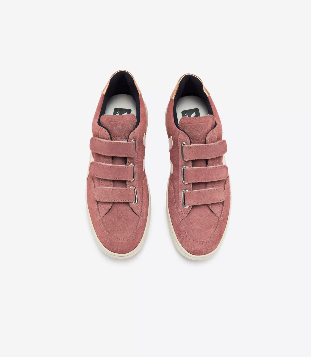 VEJA Adultes<V-LOCK SUEDE DRIED PETAL VENUS