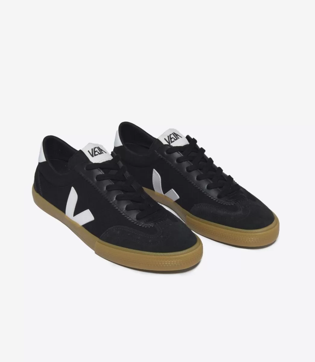 Femme VEJA Volley | Volley<VOLLEY CANVAS BLACK WHITE NATURAL