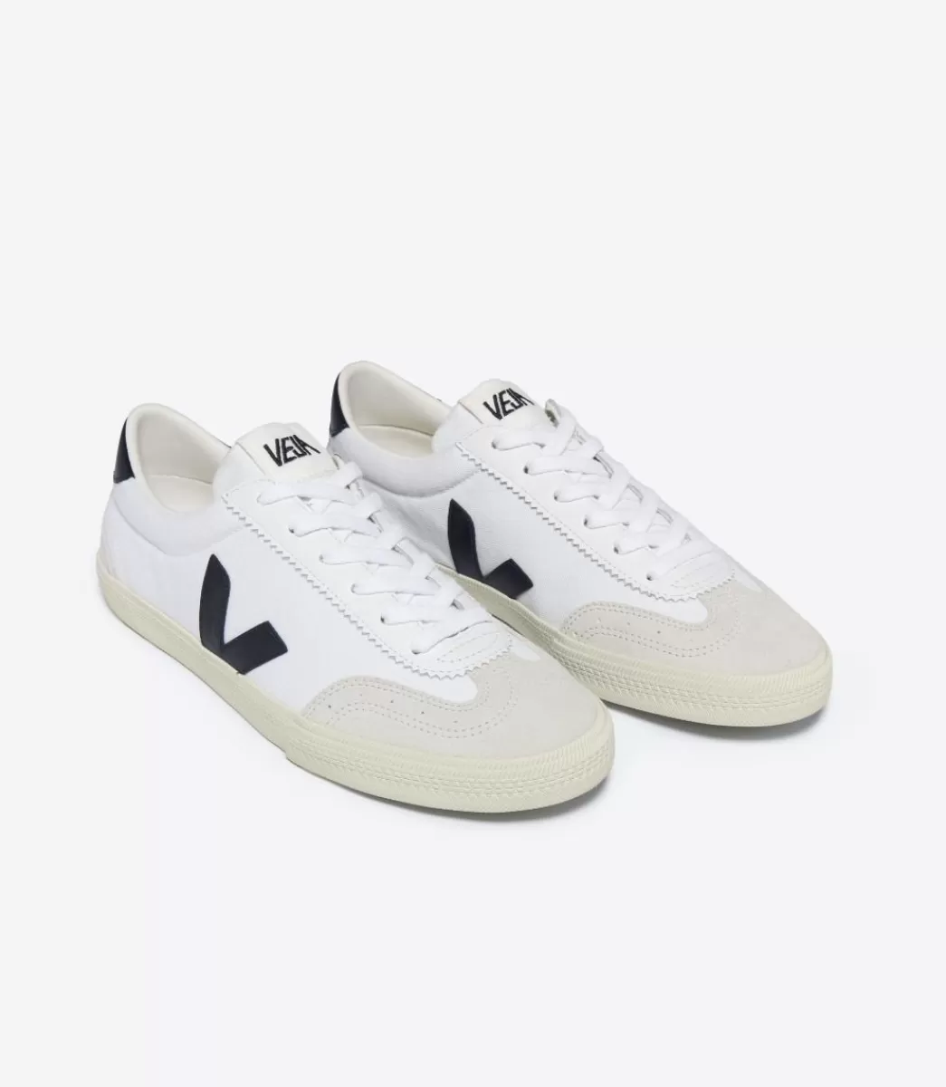 Femme VEJA Volley | Volley<VOLLEY CANVAS WHITE BLACK