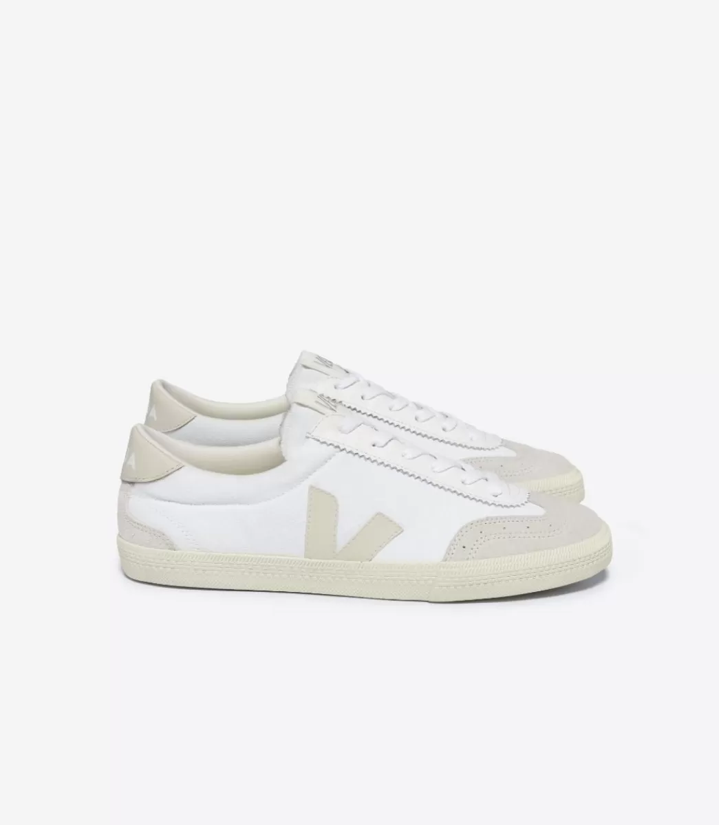 Femme VEJA Volley | Volley<VOLLEY CANVAS WHITE PIERRE