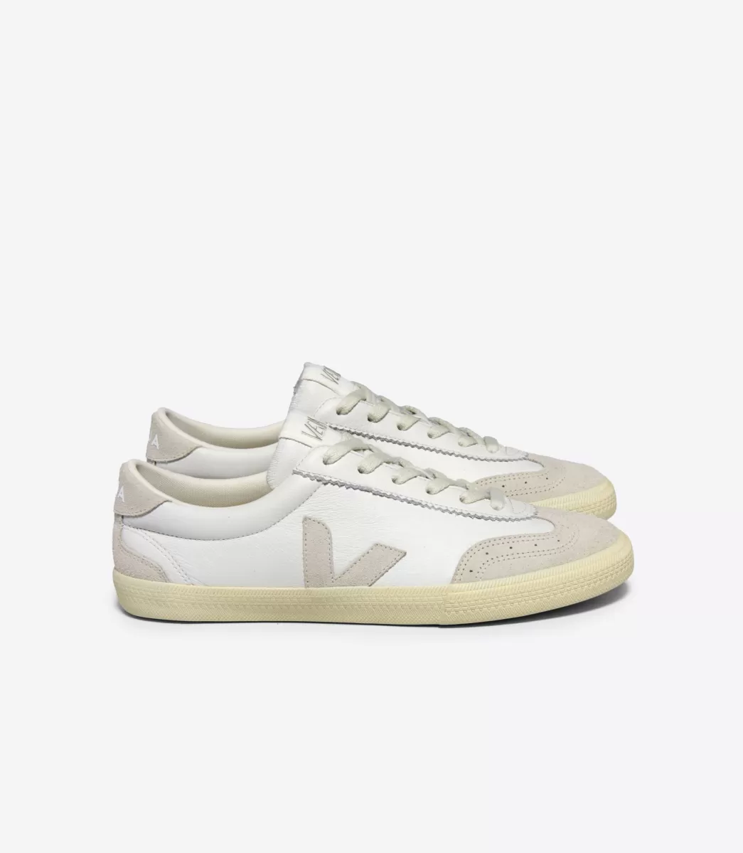 Femme VEJA Volley | Volley<VOLLEY LEATHER WHITE NATURAL