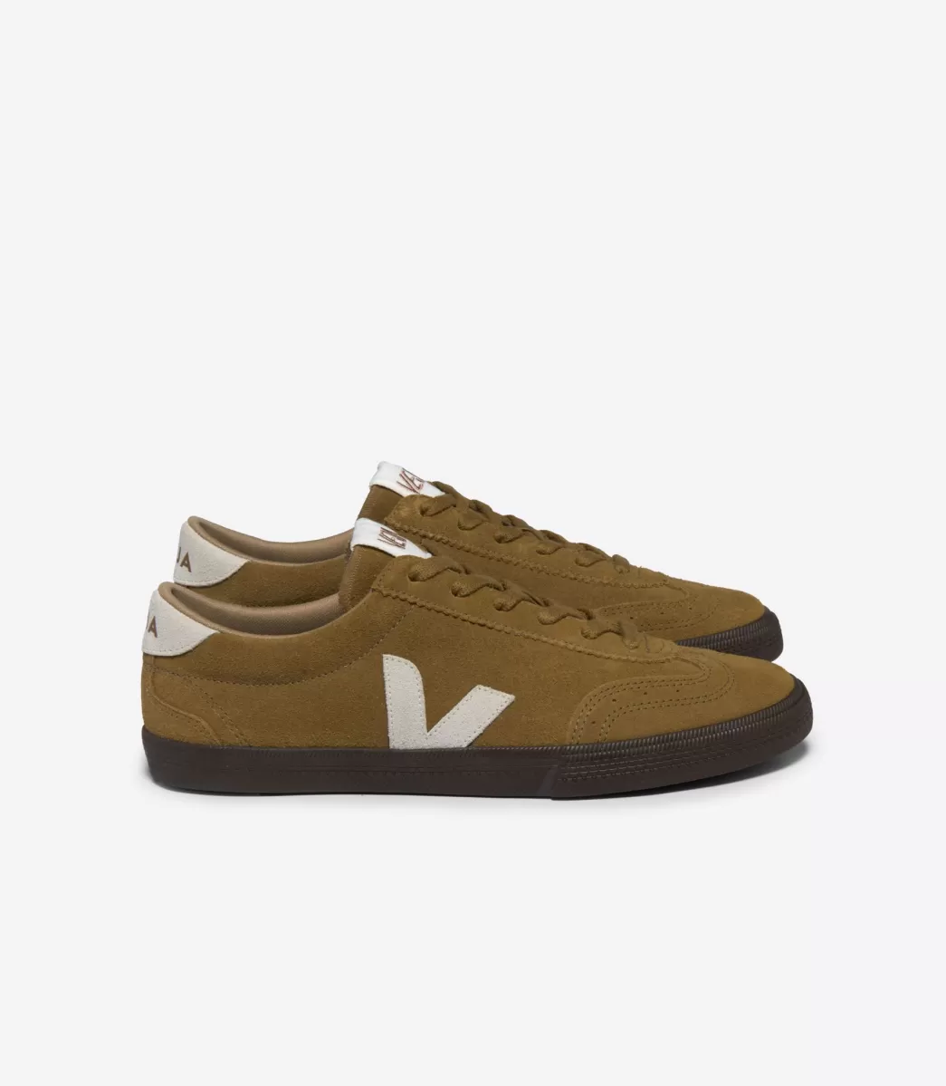 Femme VEJA Volley | Volley<VOLLEY SUEDE TENT NATURAL EAGLE