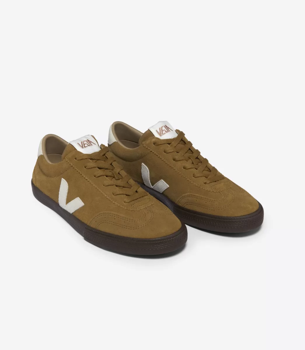 Femme VEJA Volley | Volley<VOLLEY SUEDE TENT NATURAL EAGLE