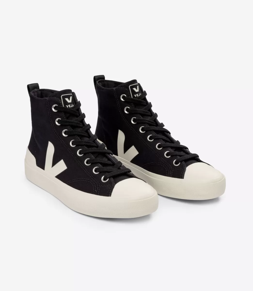 Femme VEJA Adulte | Vegan<WATA II CANVAS BLACK PIERRE