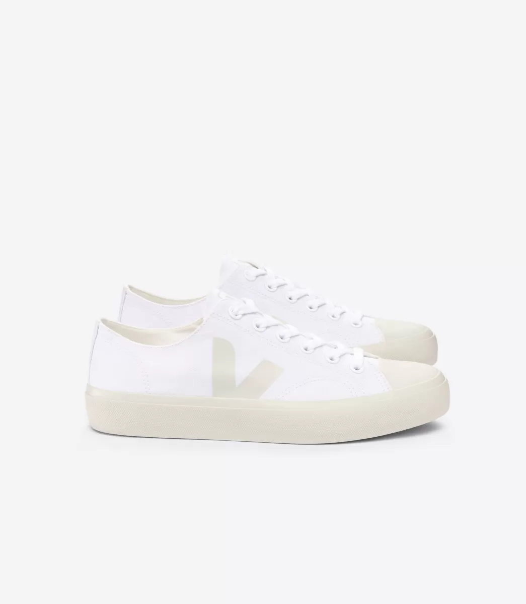 Femme VEJA Adulte | Vegan<WATA II LOW CANVAS WHITE PIERRE
