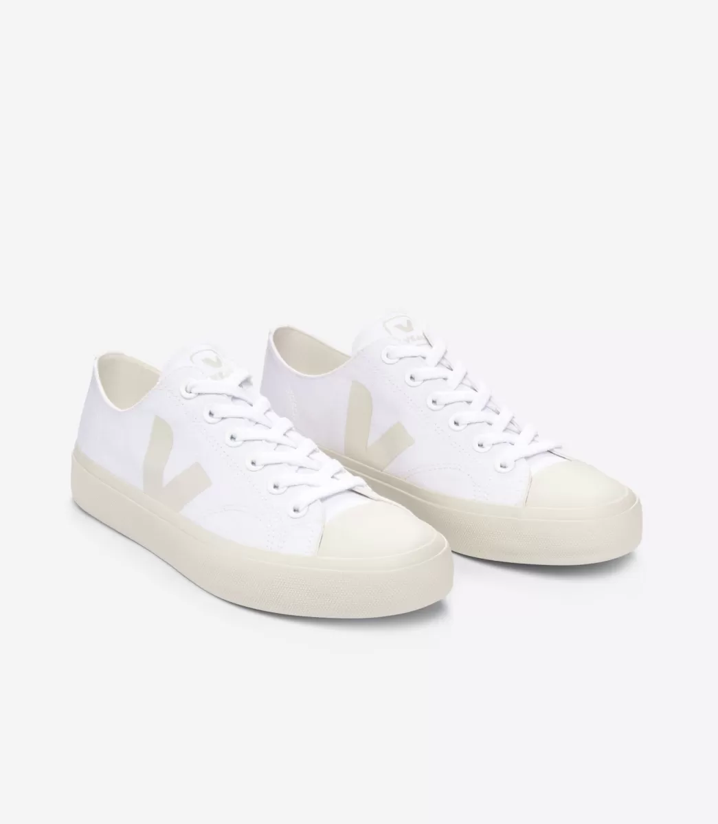 Femme VEJA Adulte | Vegan<WATA II LOW CANVAS WHITE PIERRE