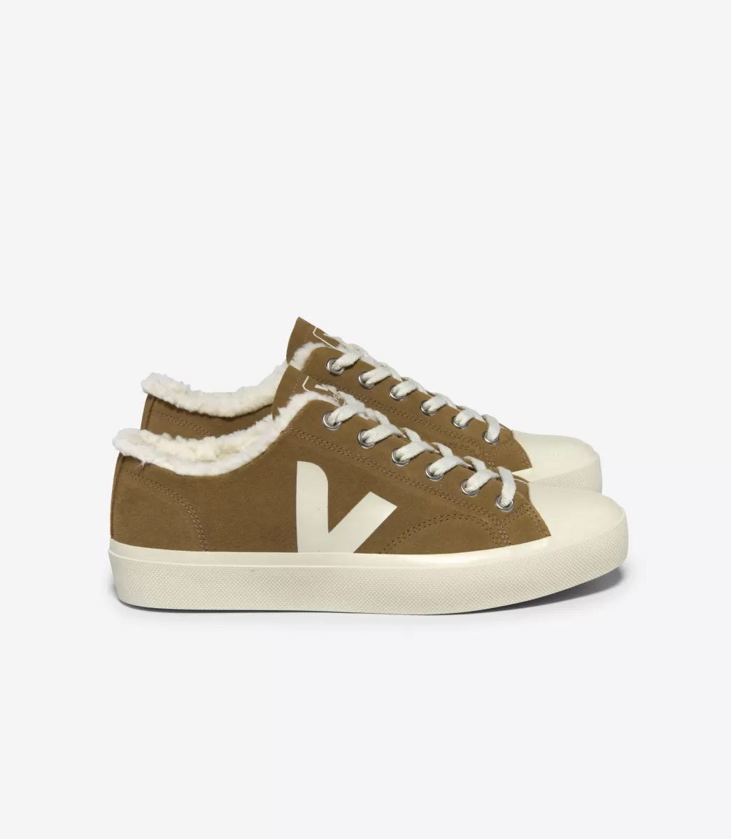 Femme VEJA Wata Ii | Wata Ii<WATA II LOW FURED SUEDE TENT PIERRE