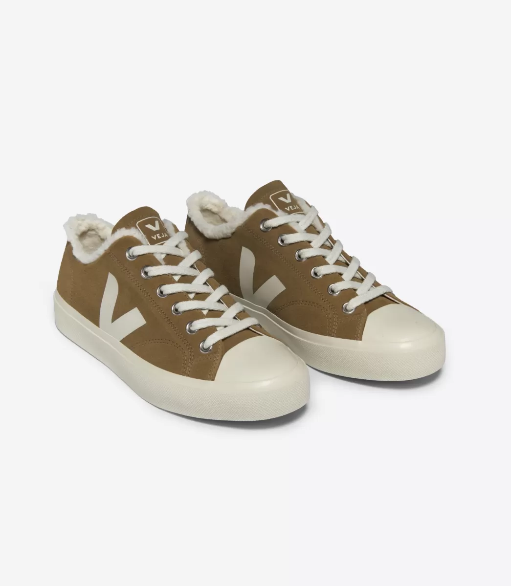 Femme VEJA Wata Ii | Wata Ii<WATA II LOW FURED SUEDE TENT PIERRE