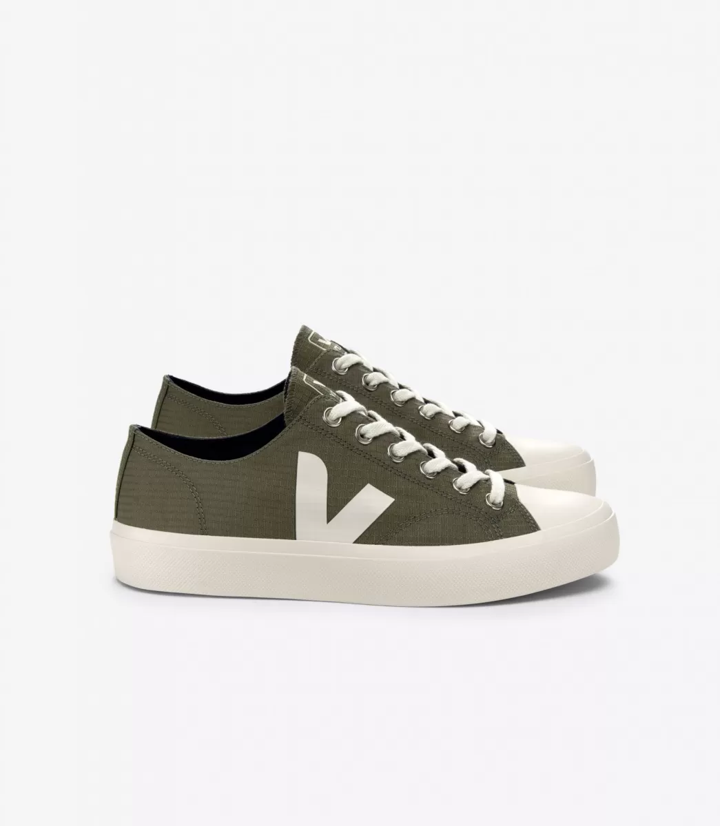 Femme VEJA Adulte | Vegan<WATA II LOW RIPSTOP KAKI PIERRE